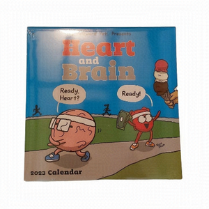 Collectors Item The Awkward Yeti Presents Heart And Brain 2023 Calendar